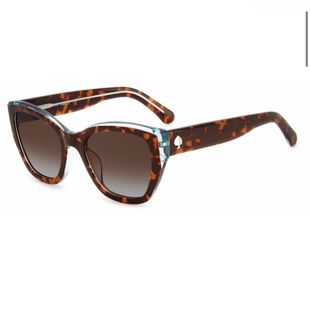 Kate Spade SunglassesYolanda/S YN2HA 51/20 140 Dk Havana Green/ Brwn Fuschia$175